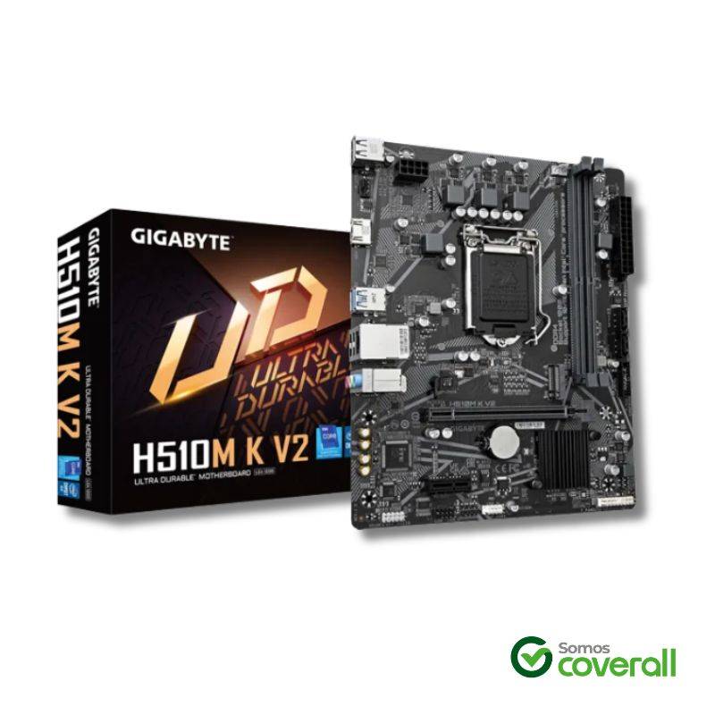 Mother Gigabyte Ud H510M K V2 Ddr4 2 Dimms Hdmi 2 Sata Iii 1 M2 Lga 1200