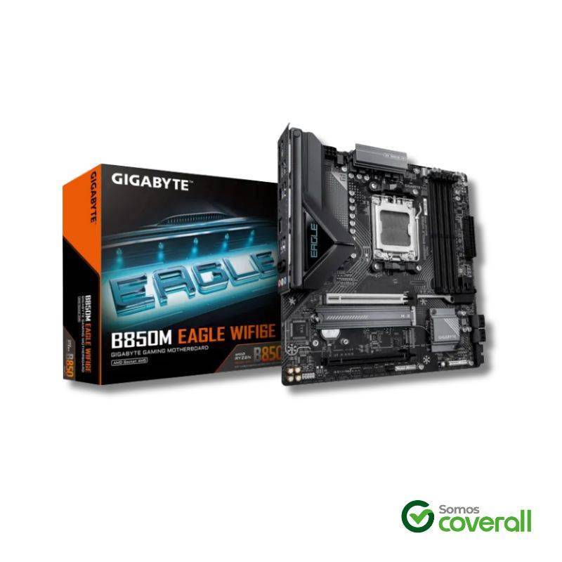 Mother Gigabyte B850M Eagle Wifi6E Ddr5 4 Dimms Hdmi Dp 4 Sata Iii 2 M2 Wifi Socket Am5