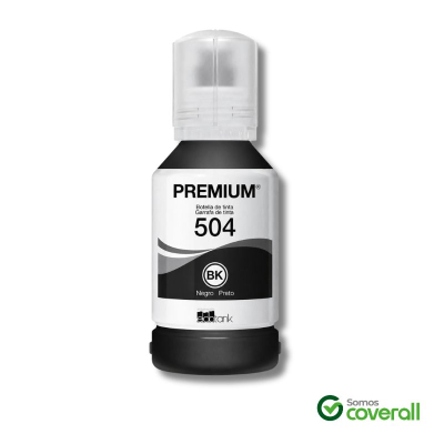 Botella Tinta Compatible Epson Ecotank 504 Negro 140Ml