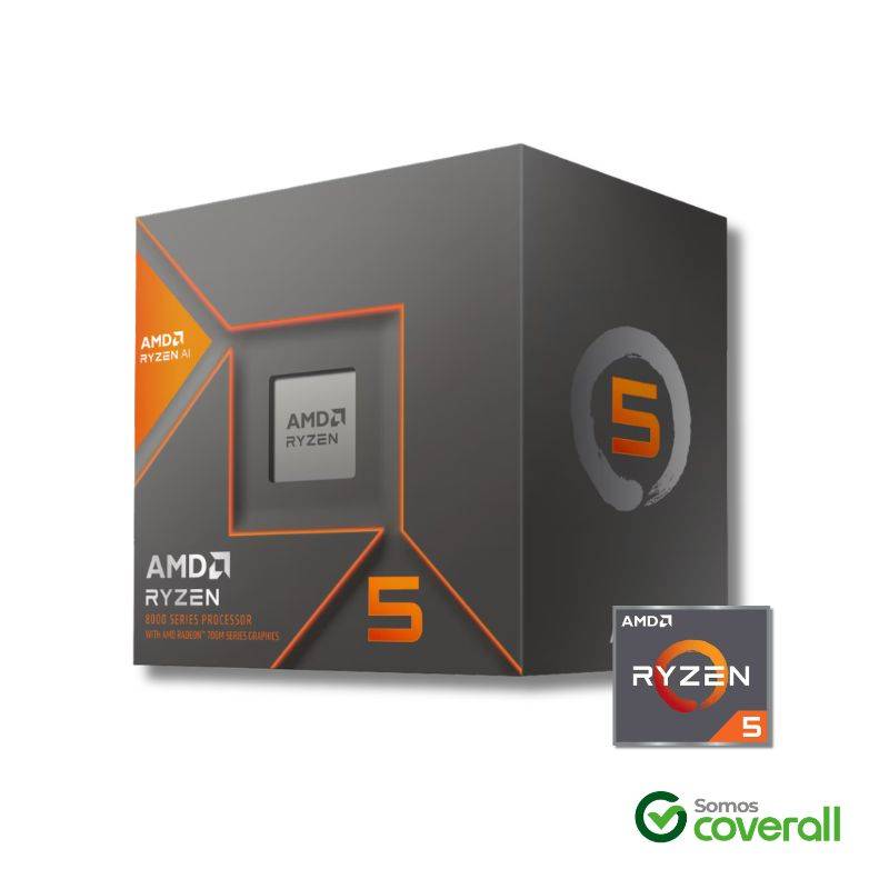 Procesador Amd Ryzen 5 8600G 5.0Ghz 22Mb 6 Nucleos 12 Hilos Generacion 8 Radeon 760M Zen 4 Socket Am5
