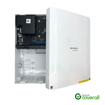 Central De Alarma Hikvision Ax Hybrid Pro Pha64-Lp 8 Zonas 8 Teclados 32 Areas 1 Sirena 4 Pgm Hyrbrida Ip Lan Wifi