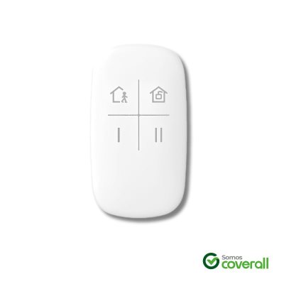 Control Remoto Hikvision Ax Pro Pkf1-Wb 4 Botones Rf 433Mhz