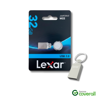 Pen Drive Lexar Jumpdrive M22 32Gb Usb 2.0 Plateado