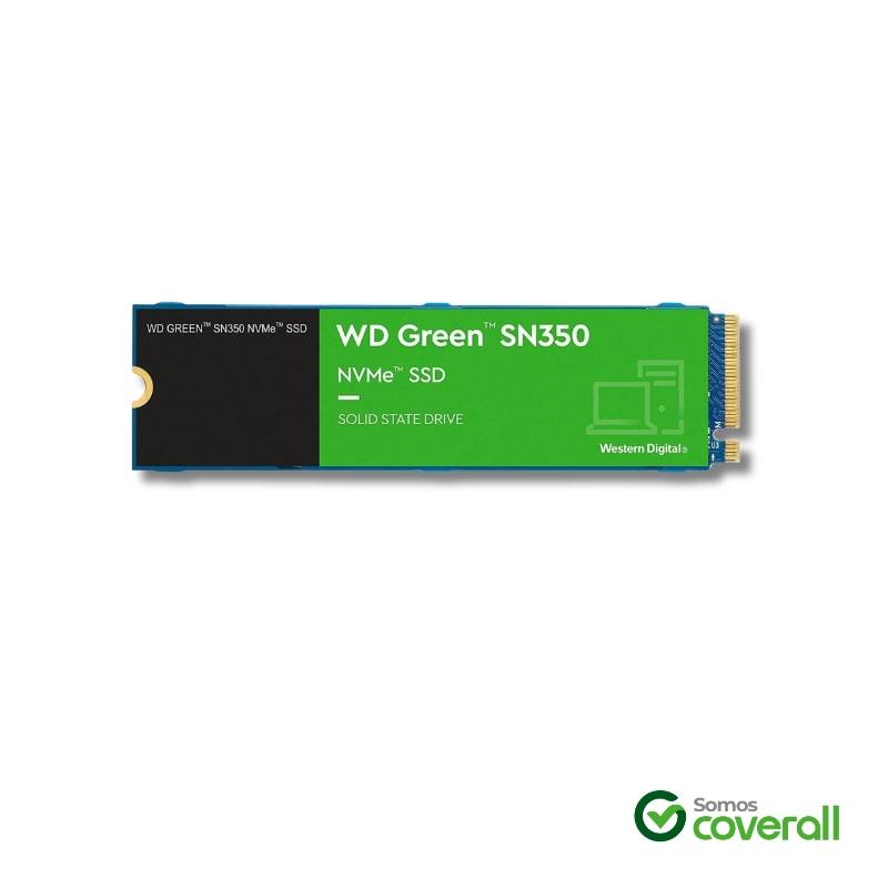 Disco Solido Western Digital Green Sn350 1Tb 2400Mbs Nvme Gen3 M2 2280