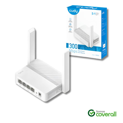 Router Wifi Cudy Wr300 Ac1200 300Mbps 4 Puertos Router Extensor Access Point Wisp