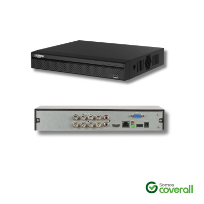 Dvr Xvr Dahua 5108Hs-4Kl 8 Canales Hdtvi Cvi Ahd Cvbs 8 Ip 4K Smart H265+ Deteccion Rostro Movimiento Humano Vehiculo