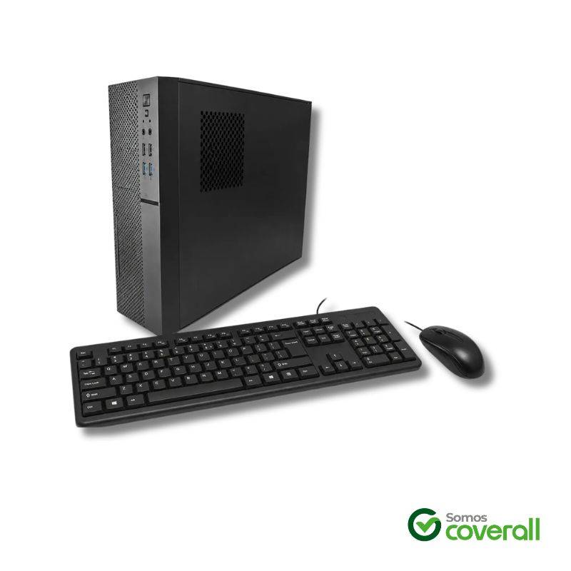 Gabinete Kit Performance Slim Nsv2 600W Teclado Y Mouse M-Atx Itx