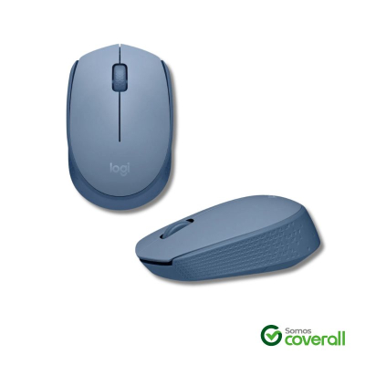 Mouse Logitech M170 1000Dpi 10M 2.4Ghz Inalambrico Azul Gris